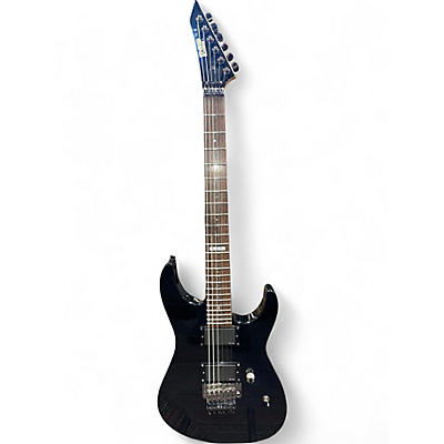 Used ESP M-II with Floyd Rose Black Solid Body Electric Guitar