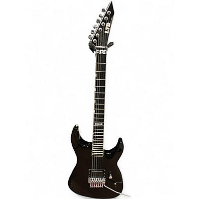 Used ESP M1 CUSTOM Black Solid Body Electric Guitar