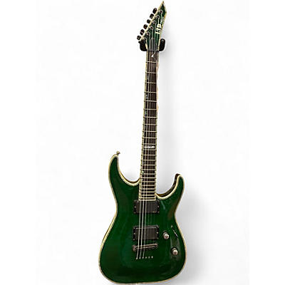 Used ESP MH-1000 GREEN Solid Body Electric Guitar