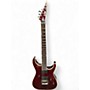 Used ESP MH1000 TRANS RED Solid Body Electric Guitar TRANS RED