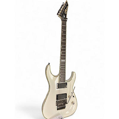 Used ESP MH1000NT Deluxe Arctic White Solid Body Electric Guitar