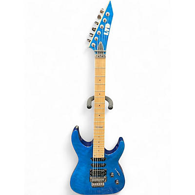 Used ESP MH103 Blue Solid Body Electric Guitar