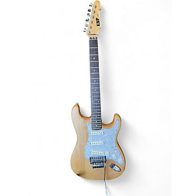 Used ESP S487 DELUXE NATURAL Solid Body Electric Guitar