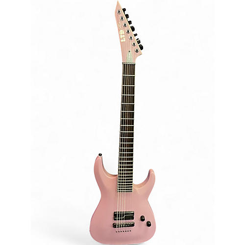 Used ESP SC-607B PURPLE Solid Body Electric Guitar PURPLE