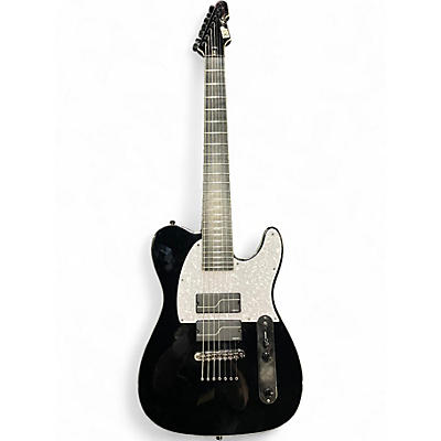Used ESP SC207 Stephen Carpenter Signature 7 String Black Solid Body Electric Guitar