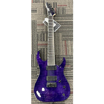 ESP Used ESP SH-207 Purple Solid Body Electric Guitar