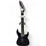 Used ESP SH7ET Transparent purple Solid Body Electric Guitar Transparent purple