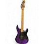 Used ESP SN1000 Black and Purple Solid Body Electric Guitar Black and Purple
