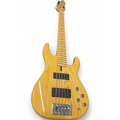 Used ESP STANDARD SURVEYOR II 5 Natural Electric Bass Guitar