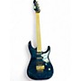 Used ESP THE MIRAGE Trans Blue Solid Body Electric Guitar Trans Blue