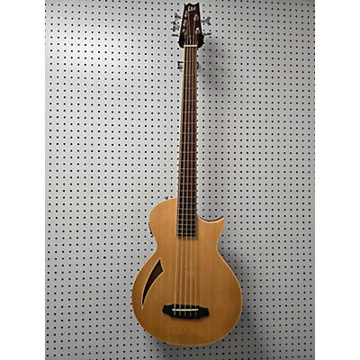 ESP Used ESP TL-5 Natural Acoustic Bass Guitar