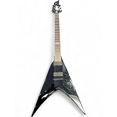 Used ESP V407B Black Baritone Guitars