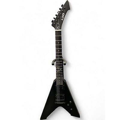 Used ESP VULTURE Satin Black Solid Body Electric Guitar