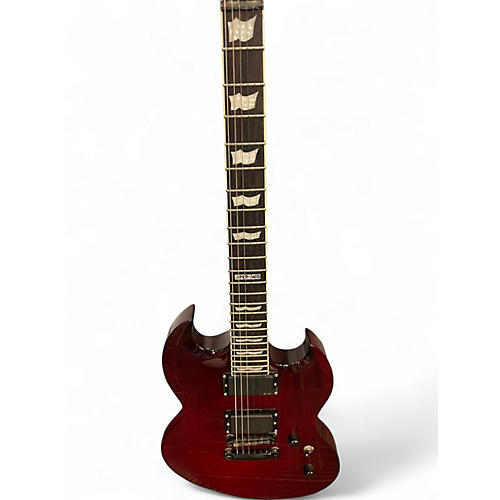 Used ESP Vyper 400 Red Solid Body Electric Guitar Red