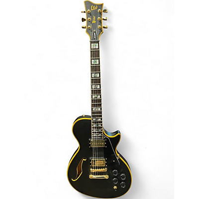 Used ESP XTONE PS-1000 Black Hollow Body Electric Guitar