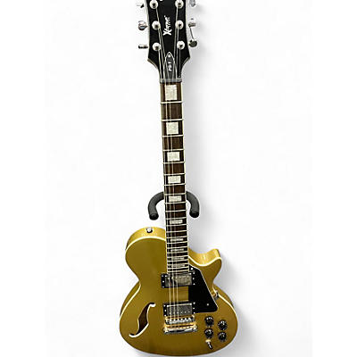 Used ESP Xtone PS-1 Paramount Gold Hollow Body Electric Guitar