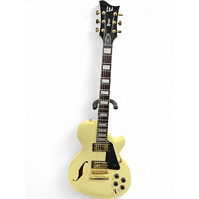 Used ESP Xtone PS-1 Paramount White Hollow Body Electric Guitar