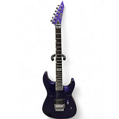 Used ESP ltd M1 Custom 1987 reissue series Purple Solid Body Electric Guitar