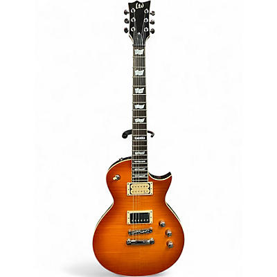 Used ESP ltd ec401vf Faded Cherry Sunburst Solid Body Electric Guitar