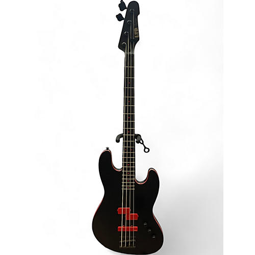 ESP Used ESP ltd fbj-400 frank bello black and red Electric Bass Guitar black and red