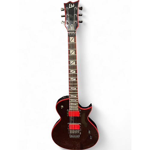 Used ESP ltd gh600 Black Solid Body Electric Guitar Black