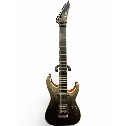 Used ESP ltd m1007 charcoal fade Solid Body Electric Guitar charcoal fade