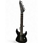 Used ESP ltd m7ht 7string Black Solid Body Electric Guitar Black