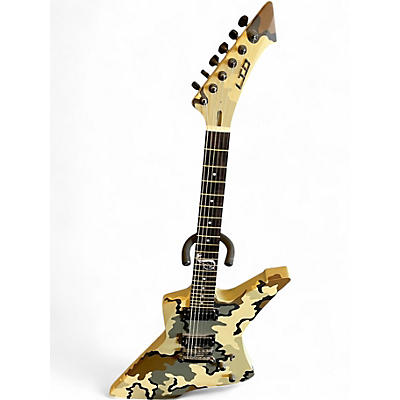 Used ESP ltd snakebyte Camo Solid Body Electric Guitar