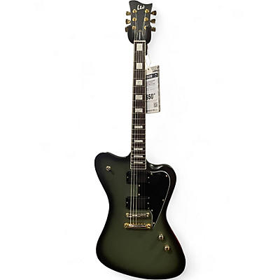 Used ESP ltd sparrowhawk ltd edition Satin Green Solid Body Electric Guitar