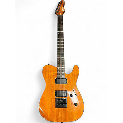 Used ESP ltd te1000 deluxe Natural Solid Body Electric Guitar