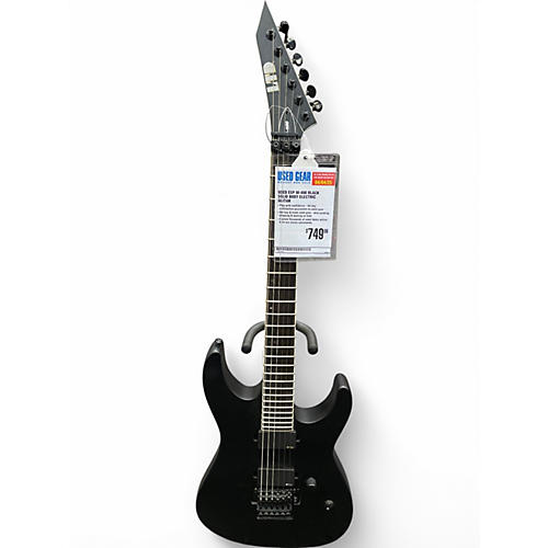 Used ESP m-400 black Solid Body Electric Guitar black
