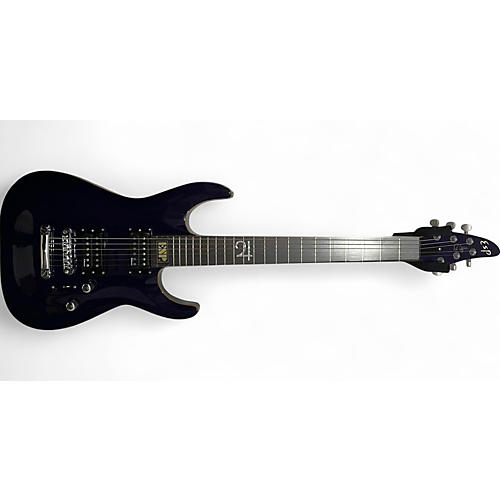 Used ESP rob caggiano qm see thru purple Solid Body Electric Guitar see thru purple