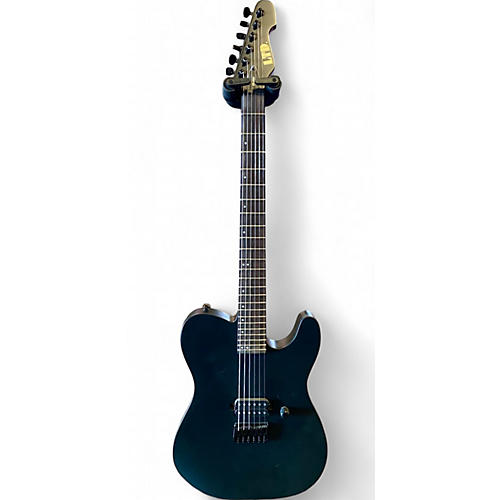 Used ESP te-201 Black Solid Body Electric Guitar Black