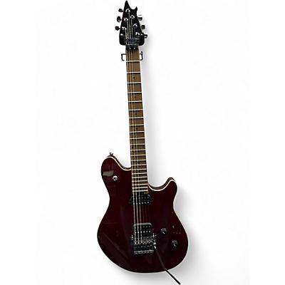 Used EVH 2020 EVH Wolfgang WG Standard QM with Baked Maple Fretboard Wine Red Solid Body Electric Guitar