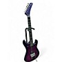 Used EVH 5150 Deluxe Poplar Burl Purple Daze Solid Body Electric Guitar Purple Daze