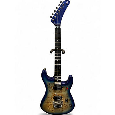 Used EVH 5150 Series Deluxe AQUA BURST Solid Body Electric Guitar