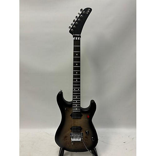 EVH Used EVH 5150 Series Deluxe BLACK BURST Solid Body Electric Guitar BLACK BURST