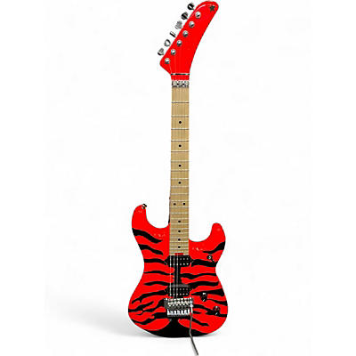 Used EVH 5150 Series Deluxe ORANGE Solid Body Electric Guitar