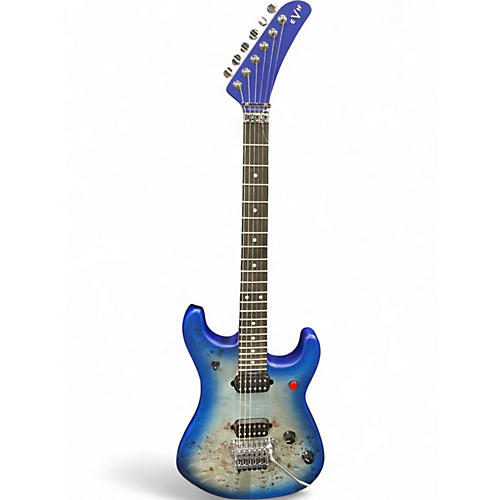 Used EVH 5150 Series Deluxe Ocean Blue Burst Solid Body Electric Guitar Ocean Blue Burst