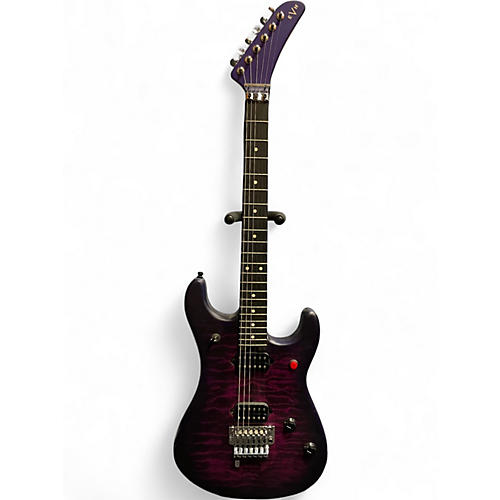Used EVH 5150 Series Deluxe Purple Daze Solid Body Electric Guitar Purple Daze