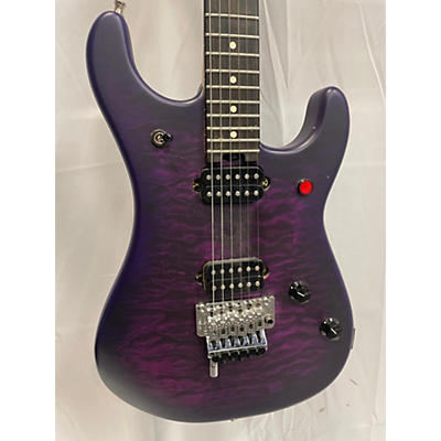 EVH Used EVH 5150 Series Deluxe Purple Solid Body Electric Guitar