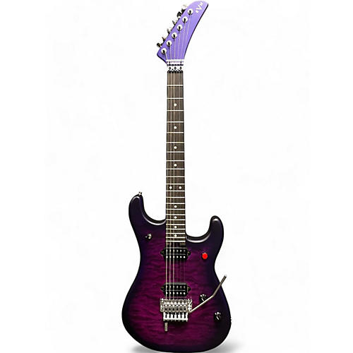 EVH Used EVH 5150 Series Deluxe Purple Solid Body Electric Guitar Purple