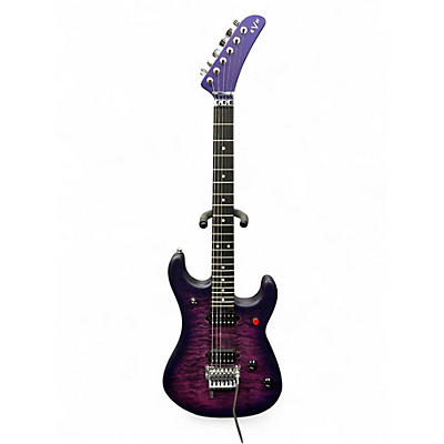 Used EVH 5150 Series Deluxe Purple Solid Body Electric Guitar