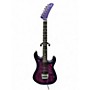 Used EVH 5150 Series Deluxe Purple Solid Body Electric Guitar Purple