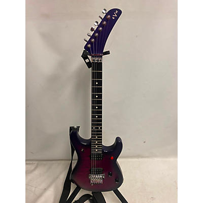 EVH Used EVH 5150 Series Deluxe QM Purple Haze Solid Body Electric Guitar