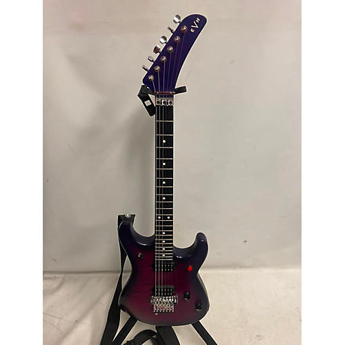 EVH Used EVH 5150 Series Deluxe QM Purple Haze Solid Body Electric Guitar Purple Haze