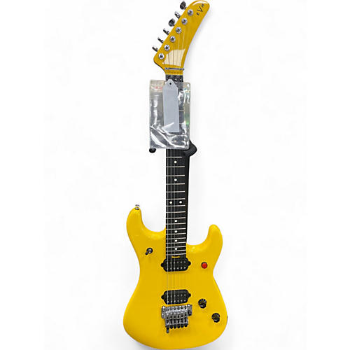 Used EVH 5150 Standard EVH Yellow Solid Body Electric Guitar EVH Yellow