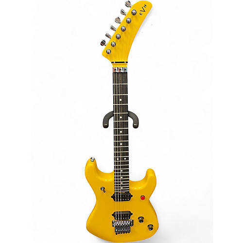 Used EVH 5150 Standard Yellow Solid Body Electric Guitar Yellow