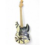 Used EVH 78 ERUPTION Black and White Solid Body Electric Guitar Black and White