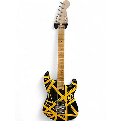 Used EVH BUMBLE BEE Black and Yellow Solid Body Electric Guitar